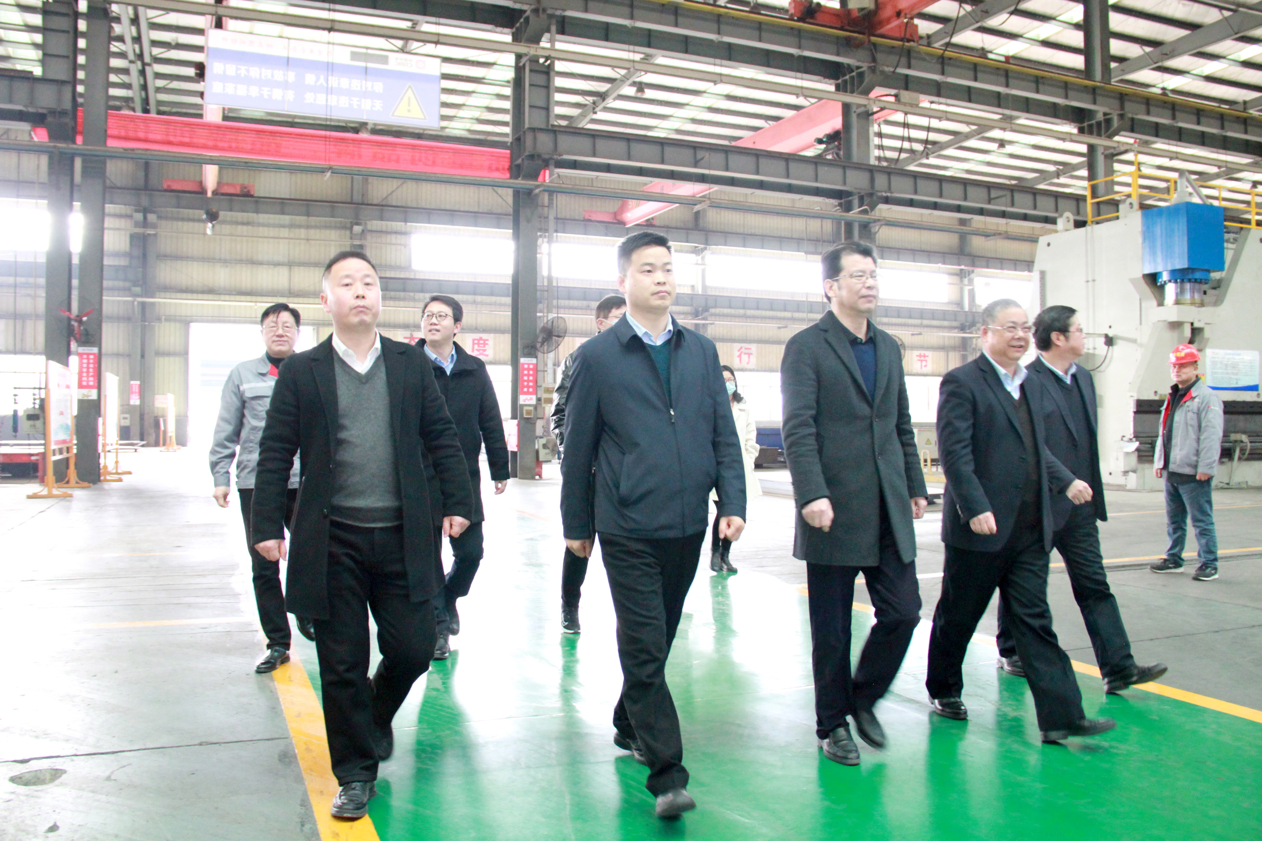 政府牽紅線，產(chǎn)學研融合--武漢科技大學夏緒輝專家團隊一行